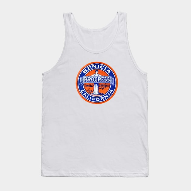 1910 Benicia California Tank Top by historicimage